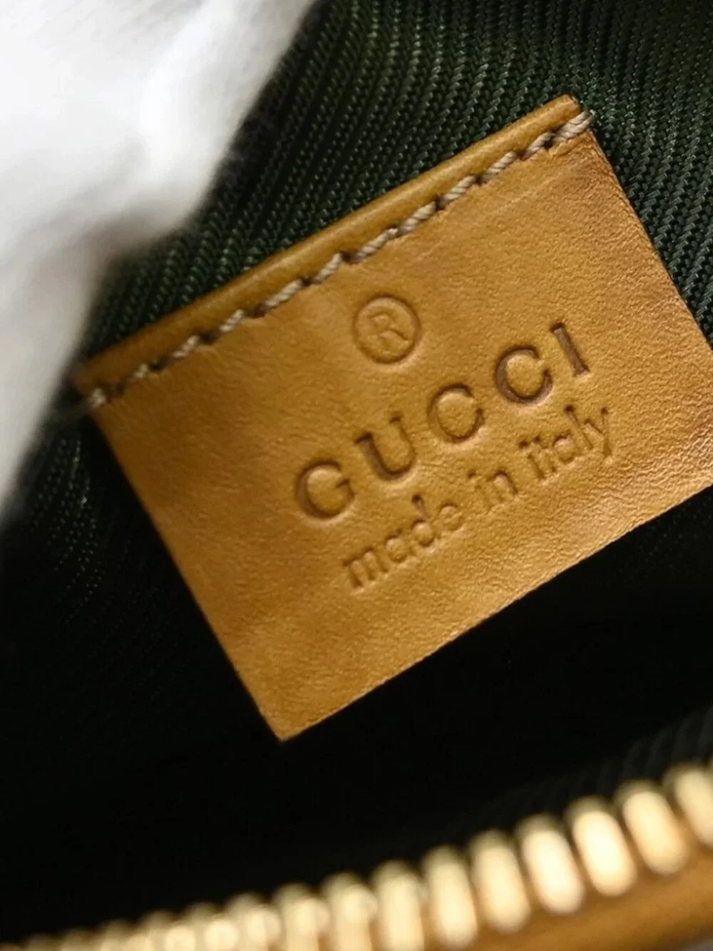 Best08 Gucci Beige GG Pouch Bag 153228 525040 NQ11338